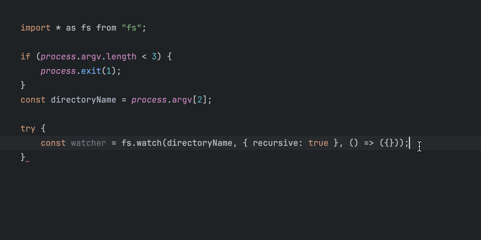 Jetbrains Full-Line Code Completion in action